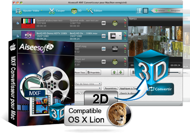 aiseesoft mxf converter for mac